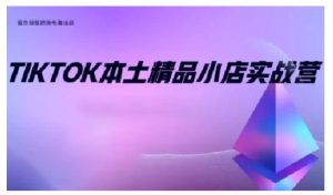 TikTok本土精品小店出海实战营，从入门到高阶，不止0-1!-金易项目网