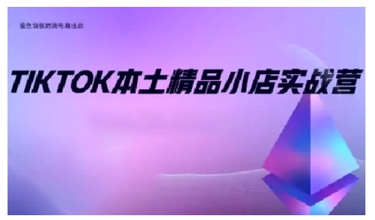 TikTok本土精品小店出海实战营，从入门到高阶，不止0-1!-金易项目网