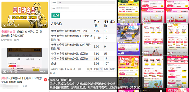 美团神券/神会员_入门级教程，外卖券膨胀推广项目【蓝海市场攻略】-金易项目网