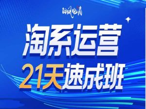 淘系运营21天速成班35期，年前最后一波和2025方向-金易项目网