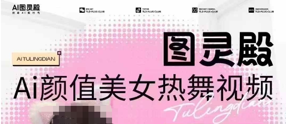 全网首发，原价988图灵殿AI颜值美女热舞视频，云端生图，轻松过原创-金易项目网