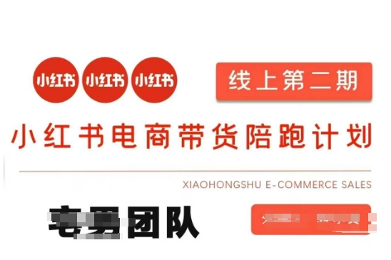 小红书电商带货课2期，月利润20个的小红书电商的有货源，无货源，虚拟产品，付费投流等整套玩法-金易项目网