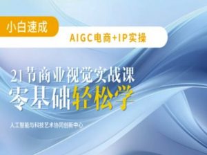 AIGC电商必备实操：21节平面设计实战课，教你玩转AI-金易项目网