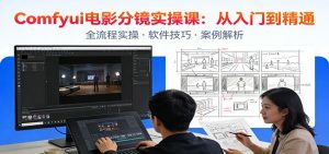 ComfyUI电影分镜实操课：分镜一致性，全流程AI视频制作，零基础也能做专业分镜-金易项目网