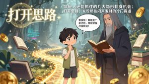 付费文1+2：年轻人还能抓住的几大隐形翻身机会：打开思路，发现那些闷声发财的冷门赛道-金易项目网