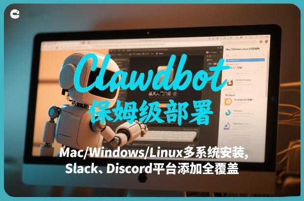 Clawdbot保姆级部署，从入门介绍、Mac/Windows/Linux多系统安装，到Slack、Discord平台添加全覆盖-金易项目网