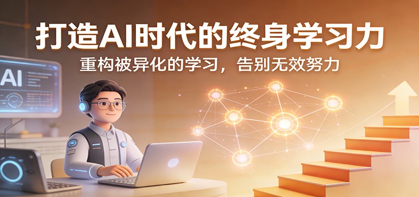 打造AI时代的终身学习力:重构被异化的学习,告别无效努力-金易项目网