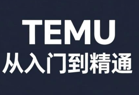 跨境麦冬·TEMU从入门到精通-金易项目网