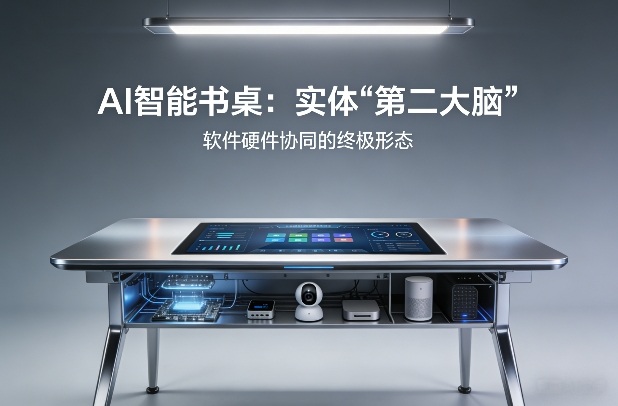 AI智能书桌搭建，构建你的实体“第二大脑”，软件硬件协同的终极形态-金易项目网