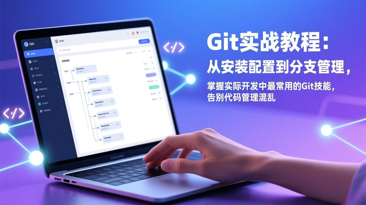 Git实战教程：从安装配置到分支管理，掌握实际开发中最常用的Git技能，告别代码管理混乱-金易项目网