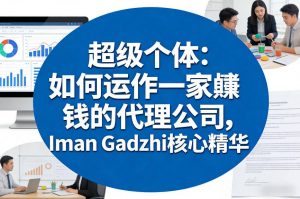 超级个体：如何运作一家賺钱的代理公司，Iman Gadzhi核心精华(双语字幕)-金易项目网