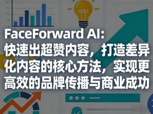 FaceForward AI：快速出超赞内容，打造差异化内容的核心方法，实现更高效的品牌传播与商业成功-金易项目网
