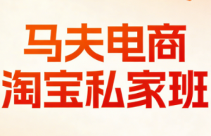马夫电商·淘宝私家班(更新3月)-金易项目网