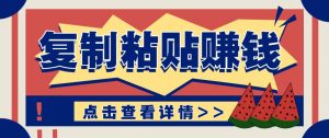 零门槛零成本复制粘贴赚钱项目，评论区留言评论即可轻松日赚取100+-金易项目网