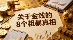 某公众号付费文章：关于金钱的8个粗暴真相-金易项目网
