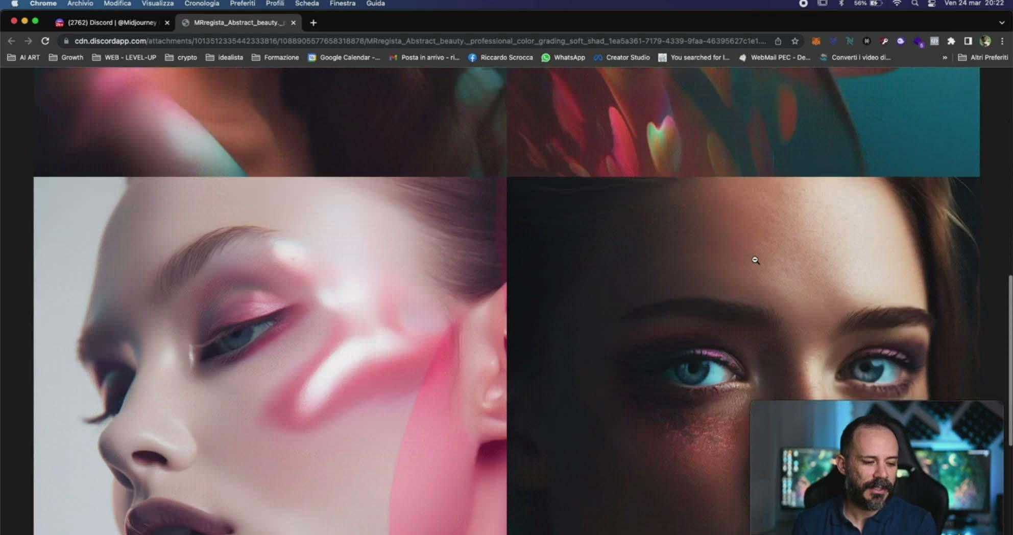 图片[5]-Midjourney AI人工智能创建和销售令人惊叹的海报教程-10节课-中英字幕-金易项目网