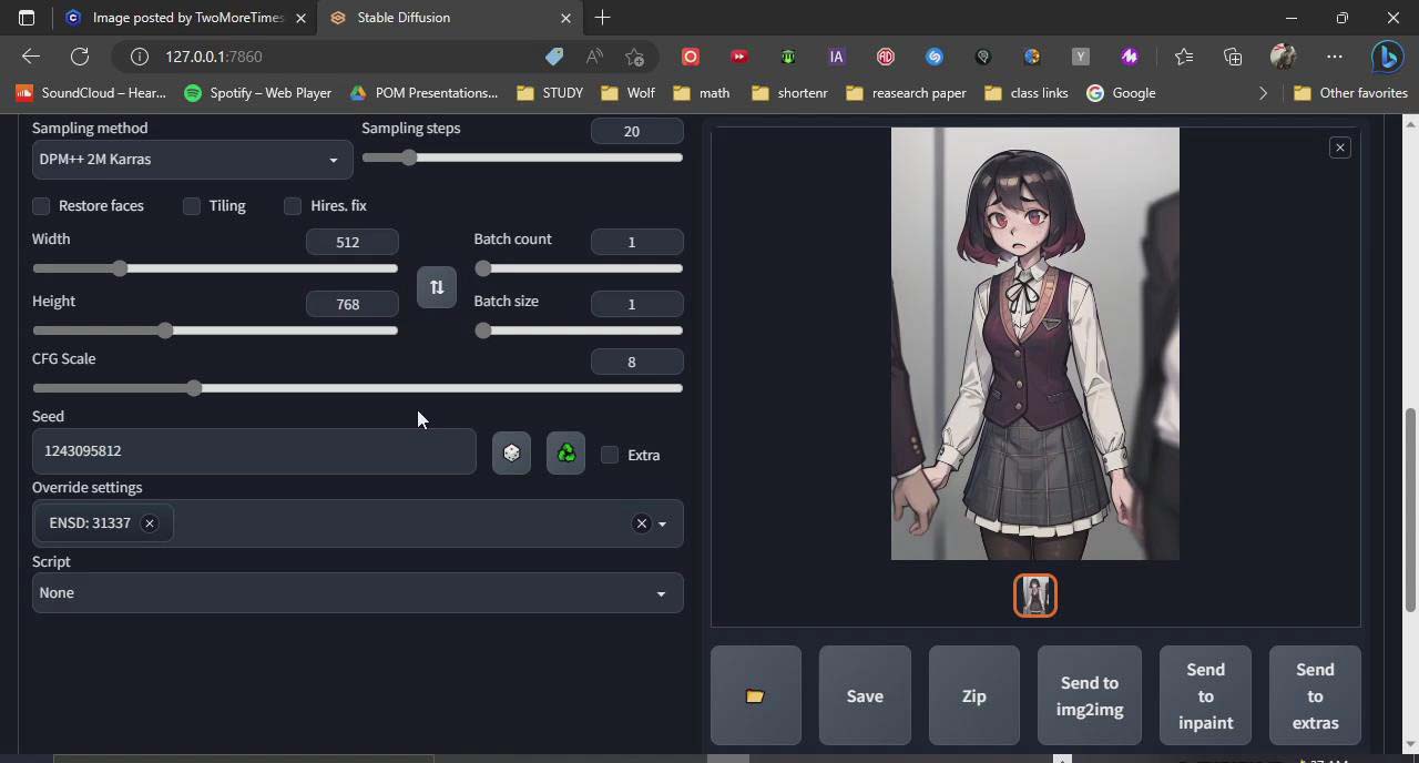 图片[6]-利用Stable Diffusion创建动漫艺术图像使用AI绘画赚钱-中英字幕-金易项目网