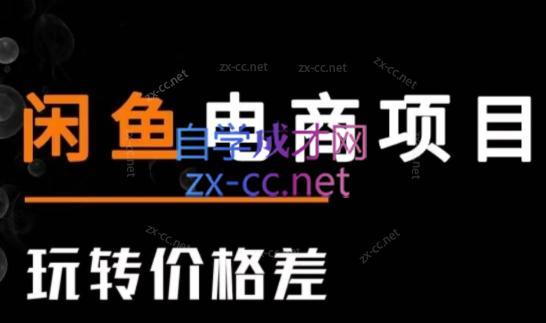 亿创繁星·闲鱼电商项目(玩转价格差)-金易项目网