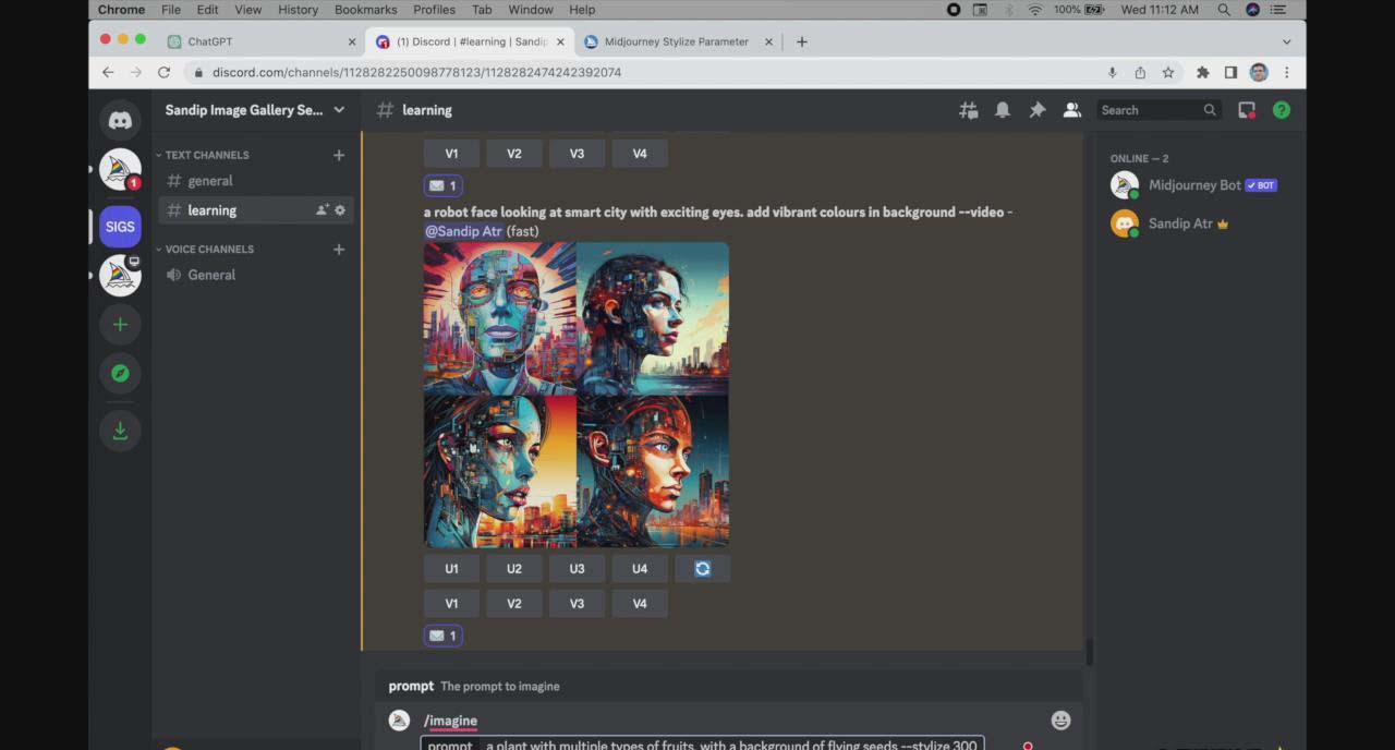 图片[2]-ChatGPT4 和 MidJourney AI 绘画聊天革命性指南教程-33节视频课-中英字幕-金易项目网