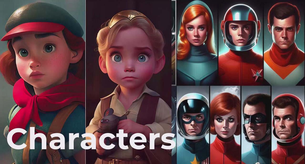 掌握 MidJourney V5 AI + ChatGPT创建一致的角色设计图像-22节课-中英字幕-金易项目网