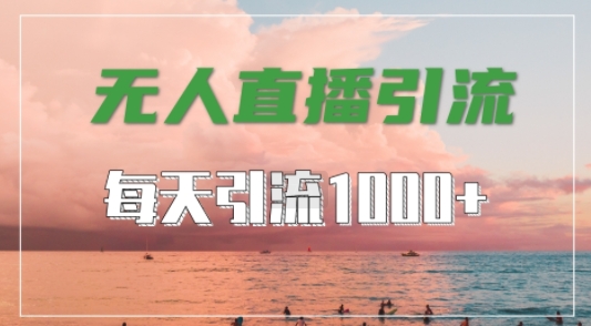 抖音快手视频号全平台通用，无人直播引流法，超暴力引流1000+高质量精准创业粉【揭秘】-金易项目网