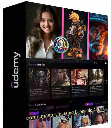 图片[2]-比Midjourney更好的Leonardo AI绘画图像大师班教程-16讲-中英字幕-金易项目网