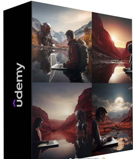 ChatGPT4 和 MidJourney AI 绘画聊天革命性指南教程-33节视频课-中英字幕-金易项目网