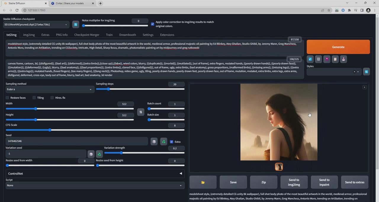 图片[2]-Stable Diffusion 大师班: 利用AI创建艺术图像及视频-31视频课-中英字幕-金易项目网