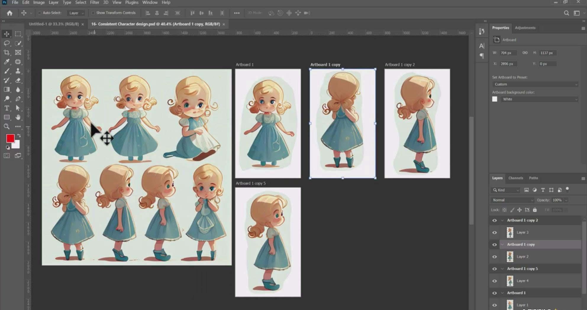 图片[7]-掌握 MidJourney V5 AI + ChatGPT创建一致的角色设计图像-22节课-中英字幕-金易项目网