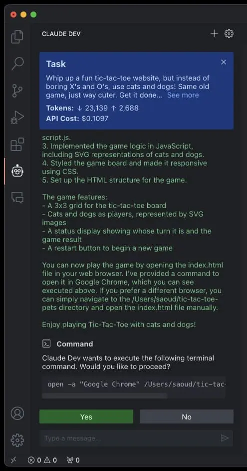 Claude Dev｜AI编程-金易项目网