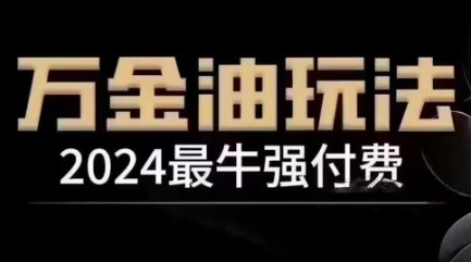 2024最牛强付费，万金油强付费玩法，干货满满，全程实操起飞-金易项目网