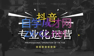 2024焦点抖音运营-金易项目网