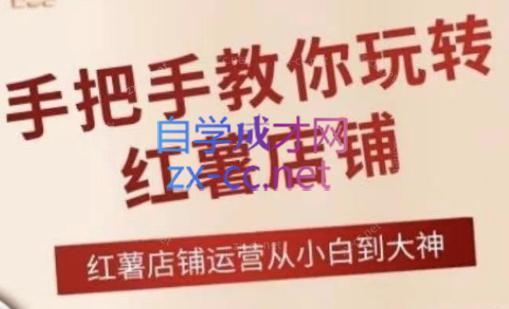 海燕老师·2024手把手教你玩转红薯店铺-金易项目网