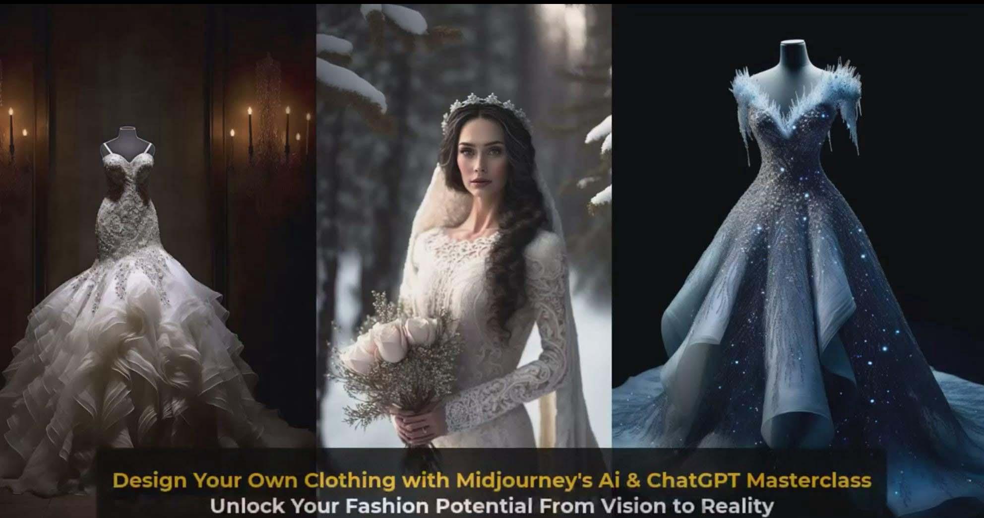 图片[7]-利用 Midjourneys Ai 人工智能设计自己的服装AI大师班-10节课-中英字幕-金易项目网