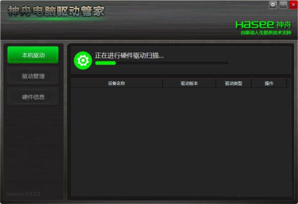 神舟电脑驱动管家 v1.0 官方免费版-金易项目网