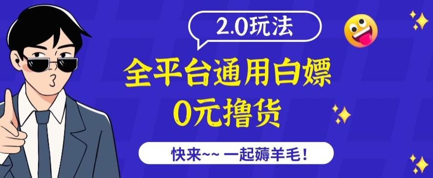 外面收费2980的全平台通用白嫖撸货项目2.0玩法【仅揭秘】-金易项目网