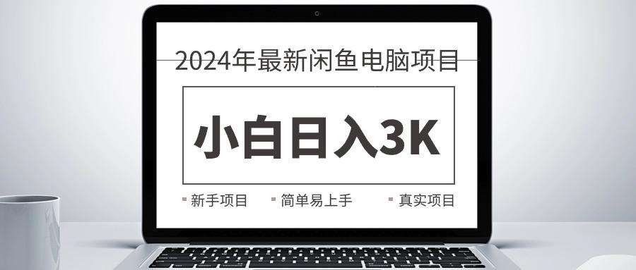 2024最新闲鱼卖电脑项目，新手小白日入3K+，最真实的项目教学-金易项目网