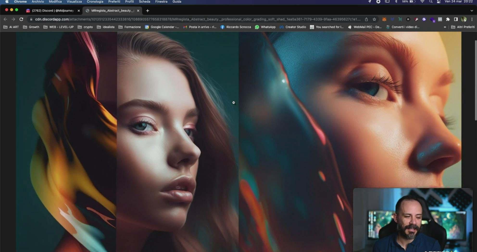 图片[6]-Midjourney AI人工智能创建和销售令人惊叹的海报教程-10节课-中英字幕-金易项目网