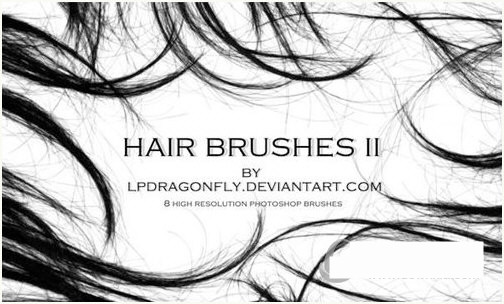 PS发丝笔刷-金易项目网