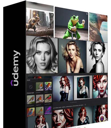 K Mastery – Stable Diffusion AI软件绘画速成从小白到精通-72节-中英字幕-金易项目网