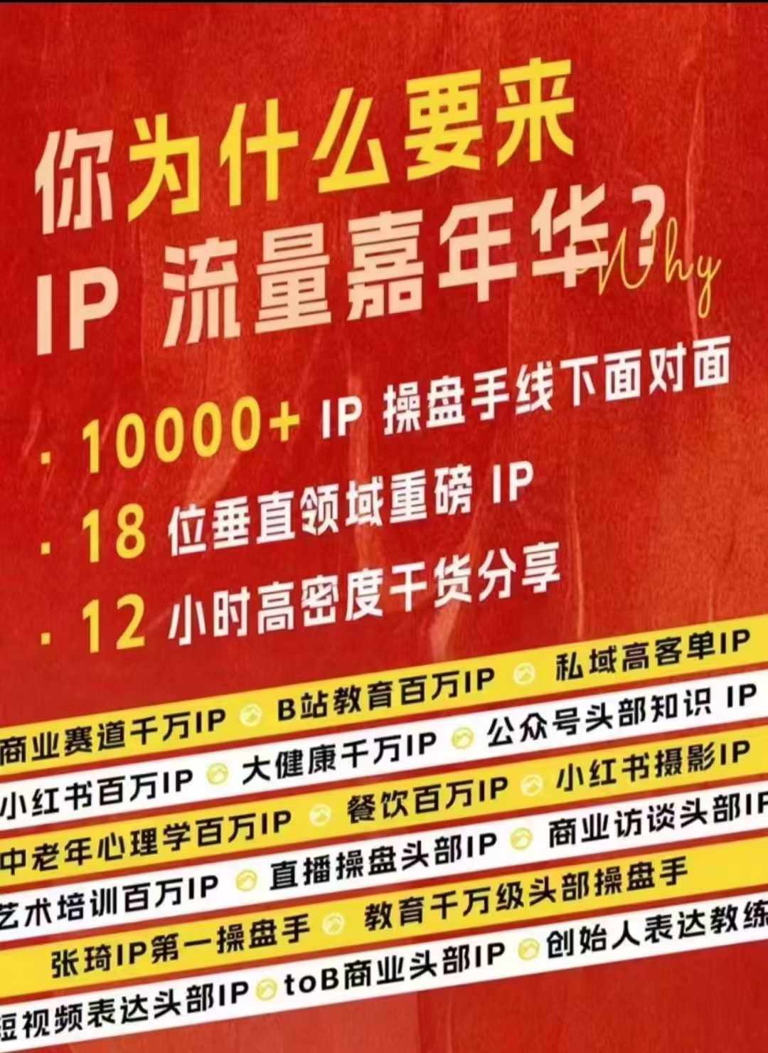 群响IP流量嘉年华，​现场视频+IP江湖2024典藏版PPT-金易项目网