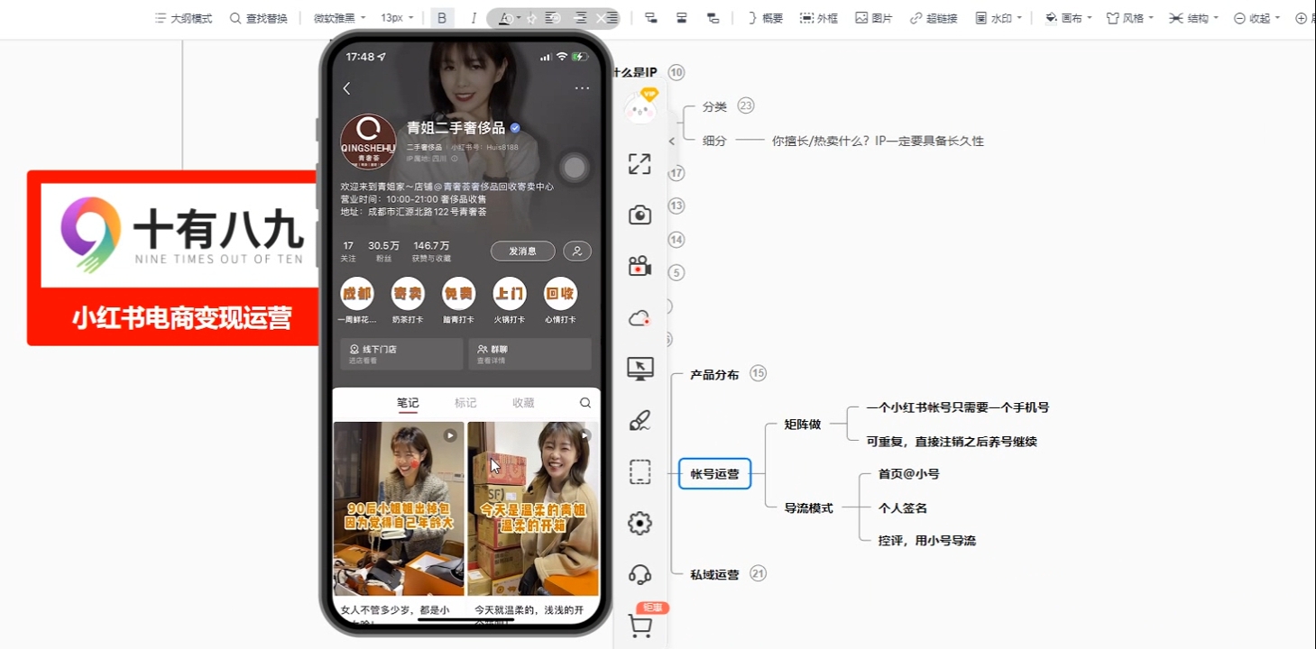 十有八九学院·新手如何从0-1玩转红薯店铺-金易项目网