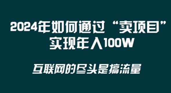 2024年 做项目不如‘卖项目’更快更直接！年入100万-金易项目网