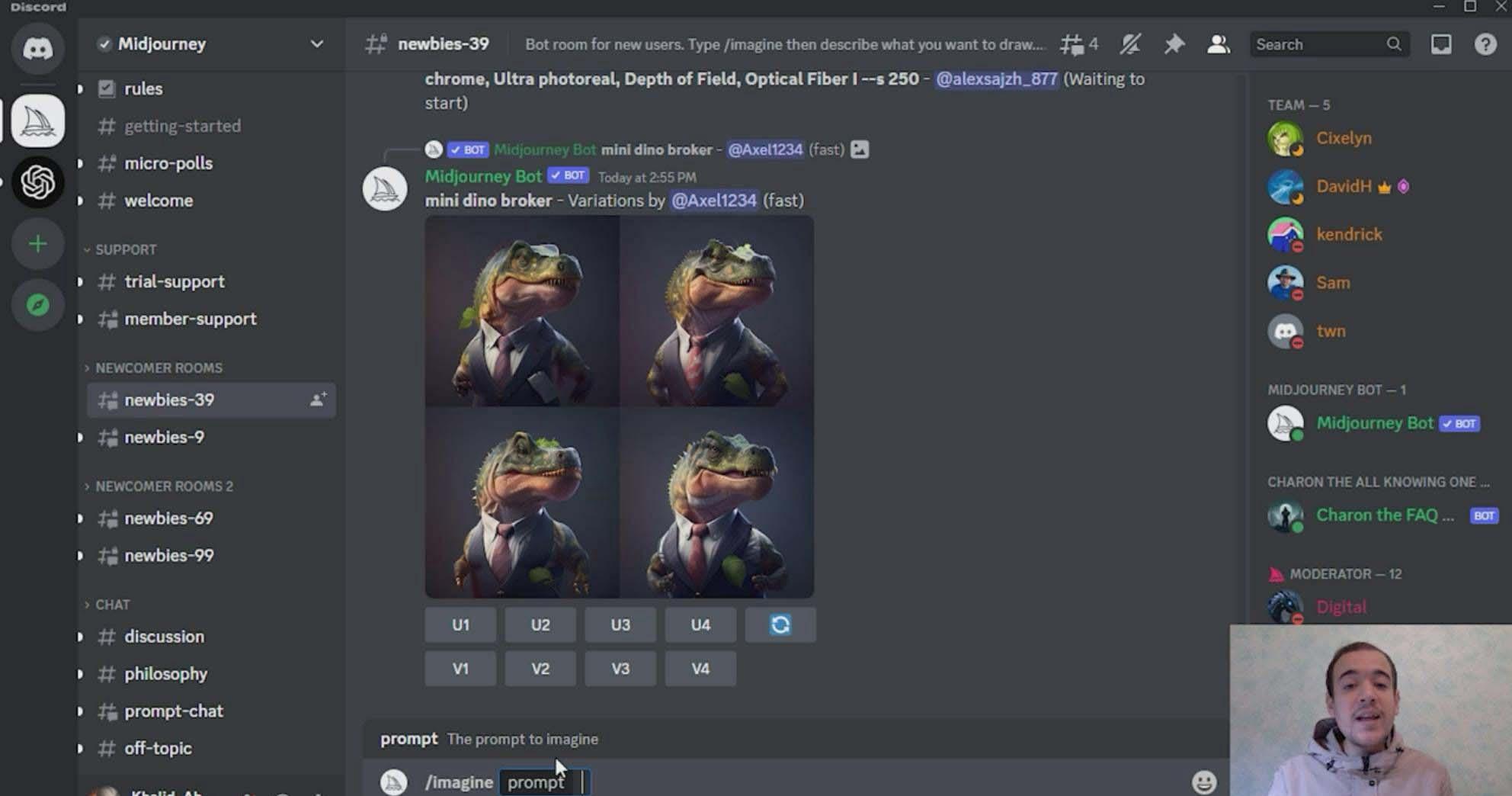 图片[1]-Midjourney 精通教程-使用Midjourney AI创建美丽艺术图像-36节课-中英字幕-金易项目网