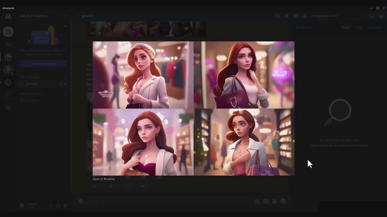 图片[5]-掌握 MidJourney V5 AI + ChatGPT创建一致的角色设计图像-22节课-中英字幕-金易项目网